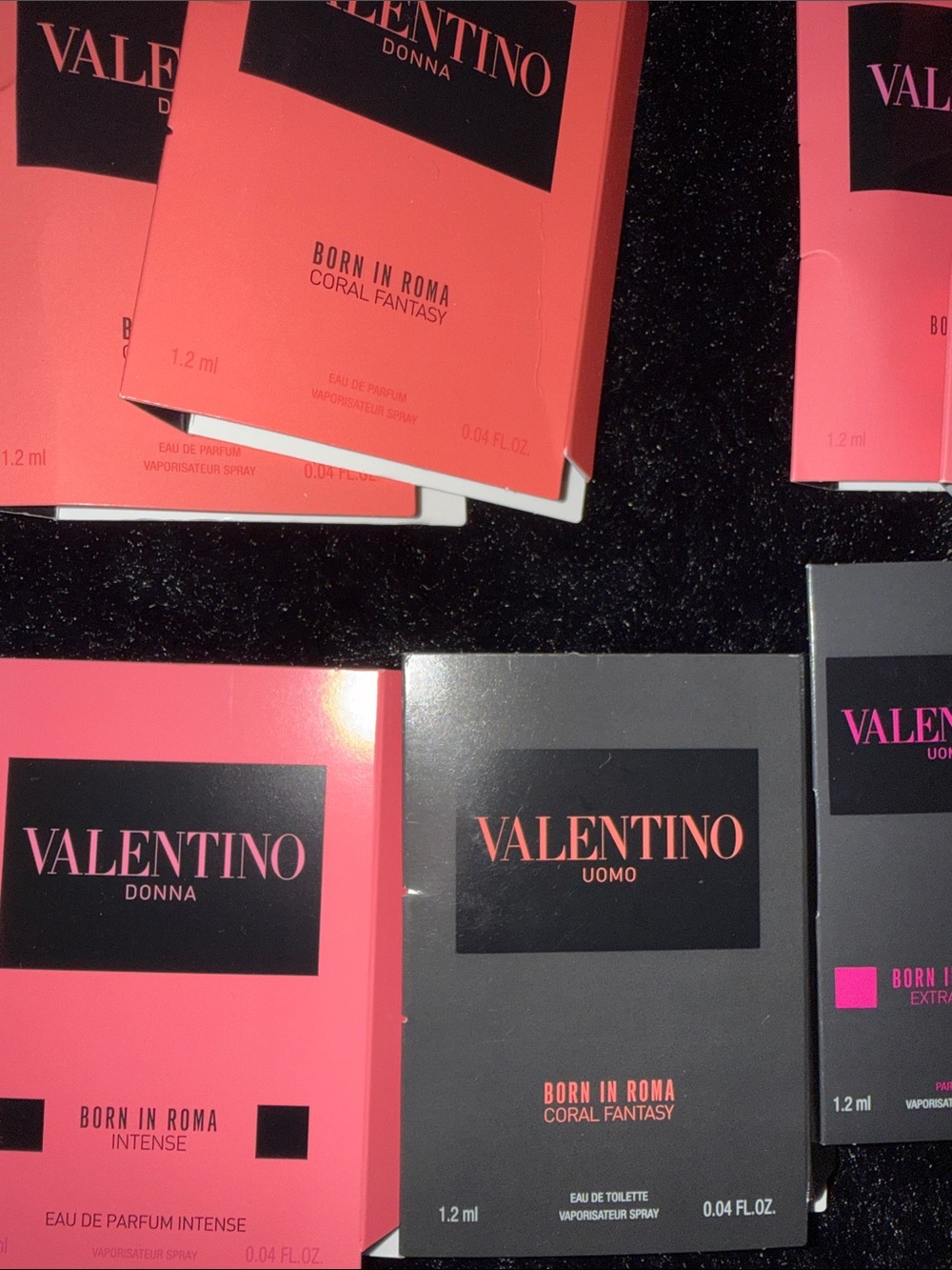 Valentino BIR -6ml bottle x2 4 coral fantasy intense extradose samples x15 - Picture 4 of 5